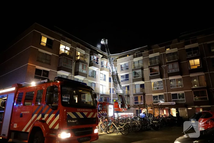 Uitslaande brand in studentenhuis
