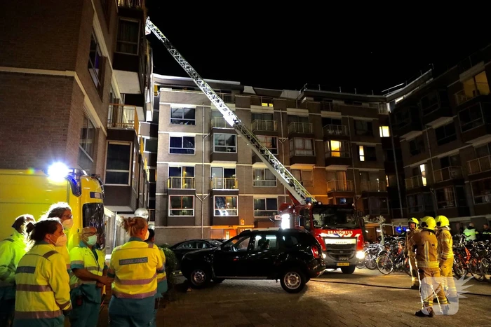 Uitslaande brand in studentenhuis
