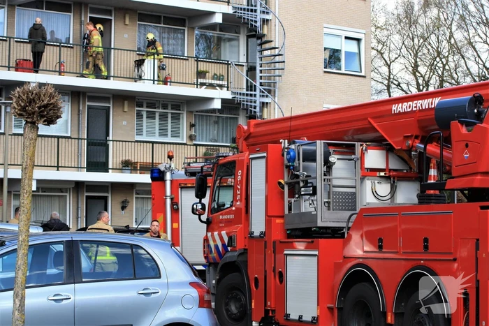 Woningbrand veroorzaakt door wasdroger