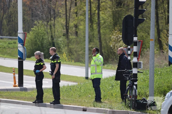Ongeval tussen dienstvoertuig en fiets
