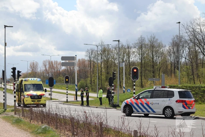 Ongeval tussen dienstvoertuig en fiets