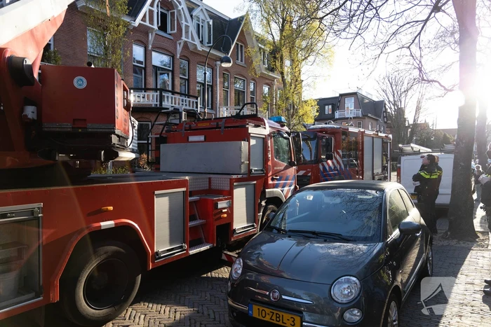 Schoorsteenbrand snel onder controle