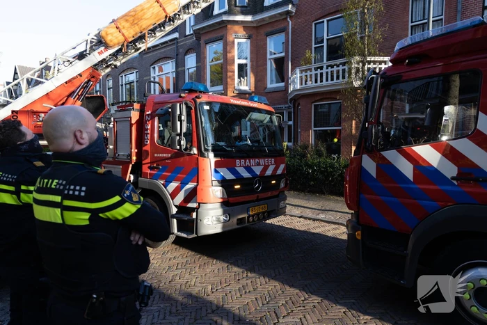 Schoorsteenbrand snel onder controle
