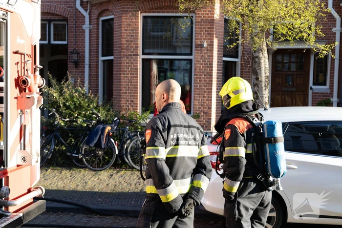 Schoorsteenbrand snel onder controle