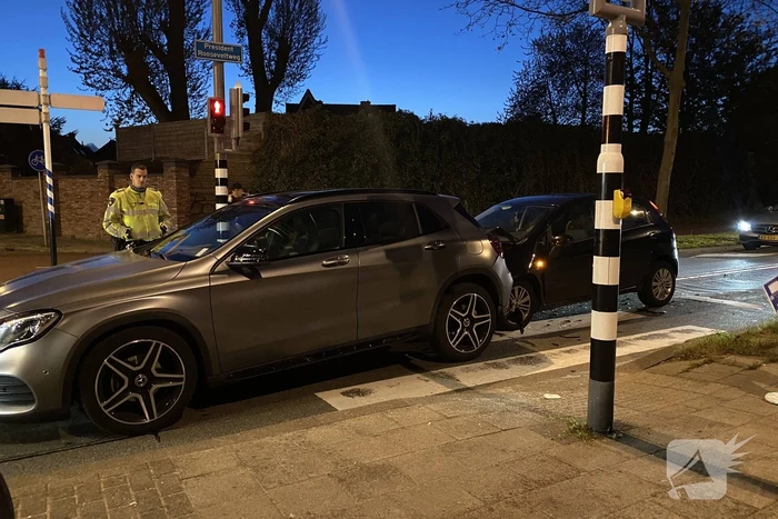 Veel schade bij kop-staartbotsing
