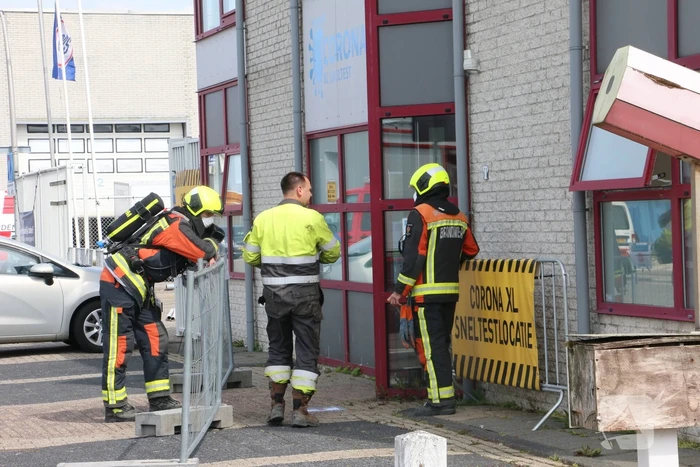 Gasleiding geraakt bij werkzaamheden Van Kempen Houthandel