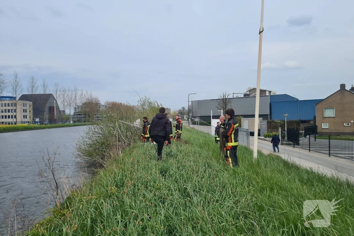 Brandweer heeft handen vol door reddingsactie