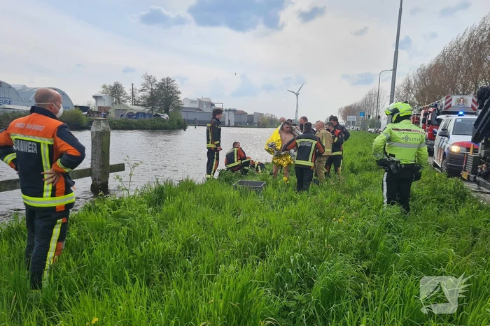 Brandweer heeft handen vol door reddingsactie