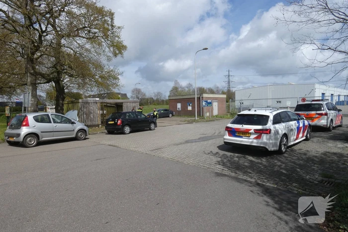 Automobilist raakt gewond bij kop-staartbotsing