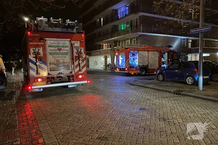 Brand in woning snel geblust