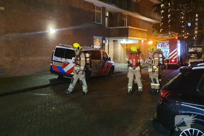Brand in woning snel geblust