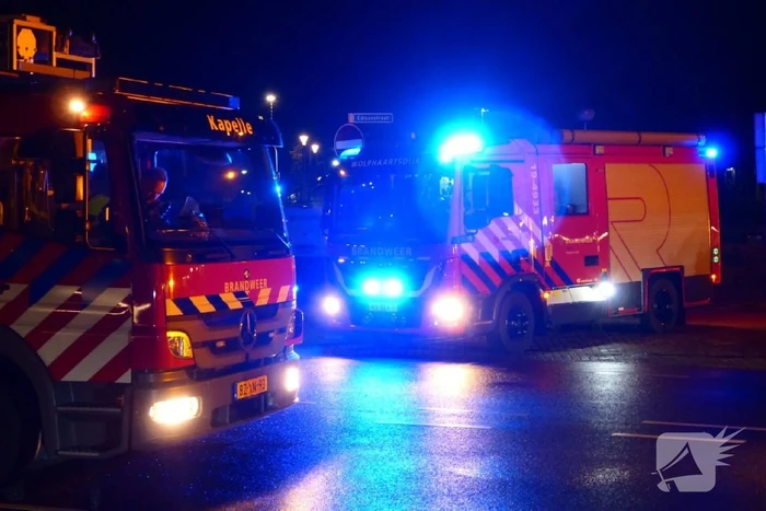 Zeer grote brand in leegstaand pand