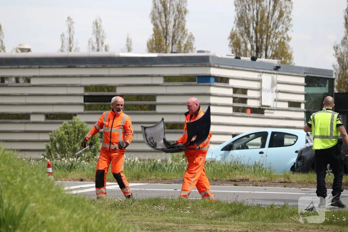 Flinke schade bij ongeval op kruising