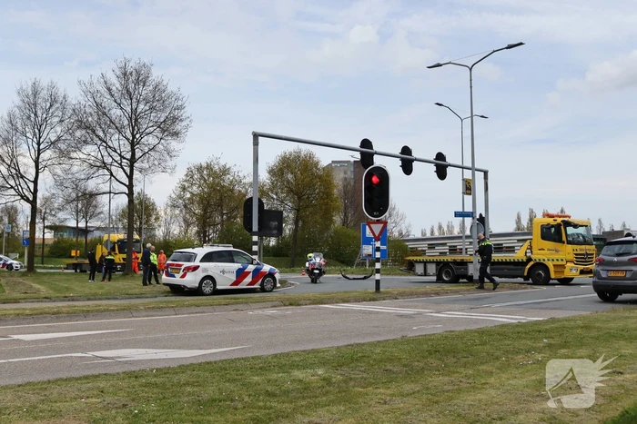 Flinke schade bij ongeval op kruising