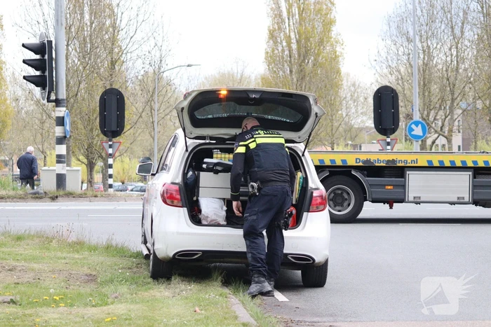 Flinke schade bij ongeval op kruising