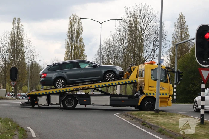 Flinke schade bij ongeval op kruising