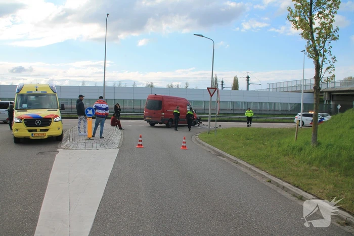 Gewonden bij ongeval met bestelbus