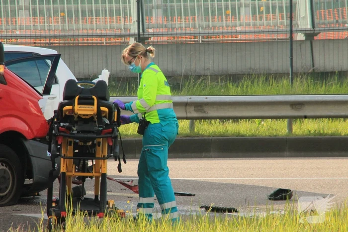 Gewonden bij ongeval met bestelbus