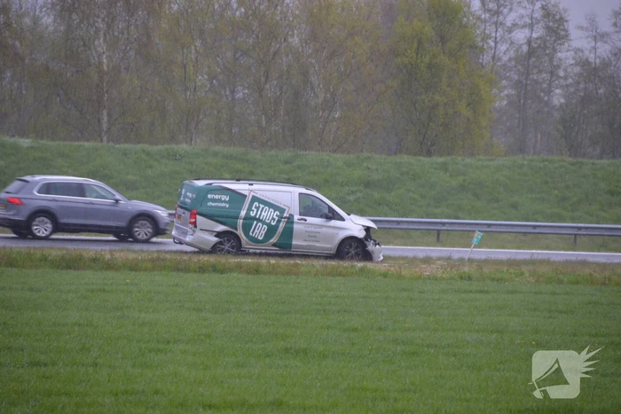 Meerdere ongevallen door hagelbui
