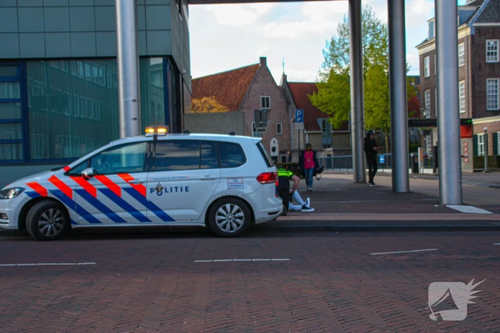 Scooterrijdster gewond na val