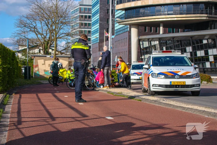 Meerdere gewonden bij botsing op fietspad