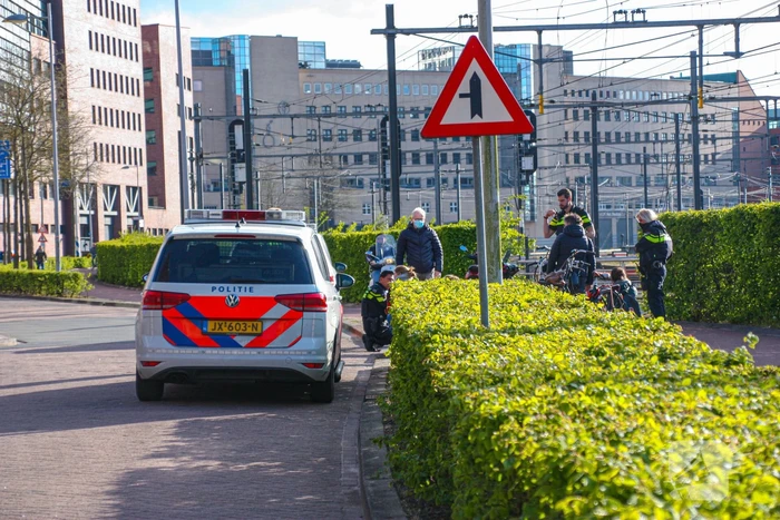Meerdere gewonden bij botsing op fietspad