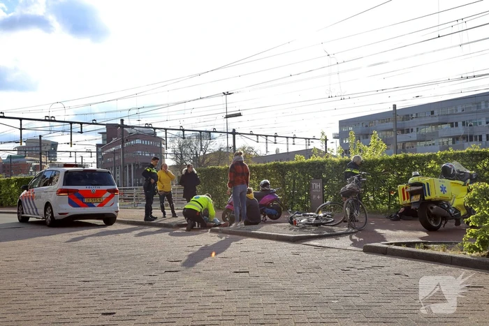 Meerdere gewonden bij botsing op fietspad
