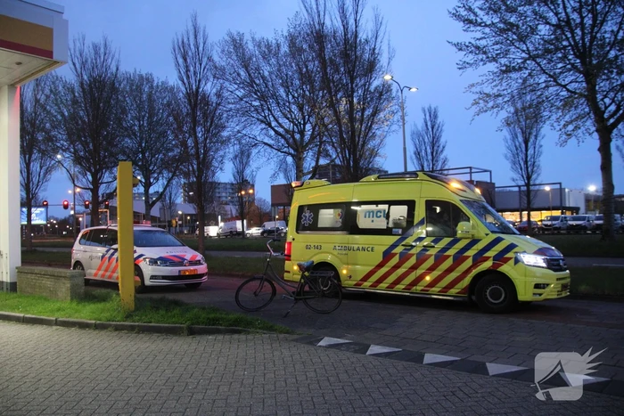 Persoon gewond na val met scooter