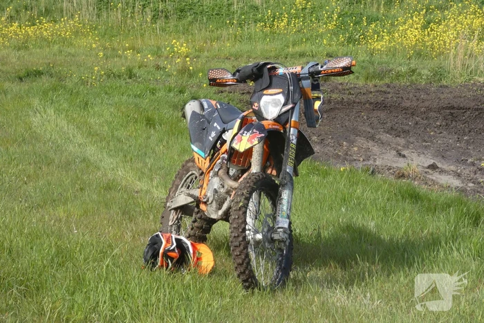 Motorcrosser gewond na val