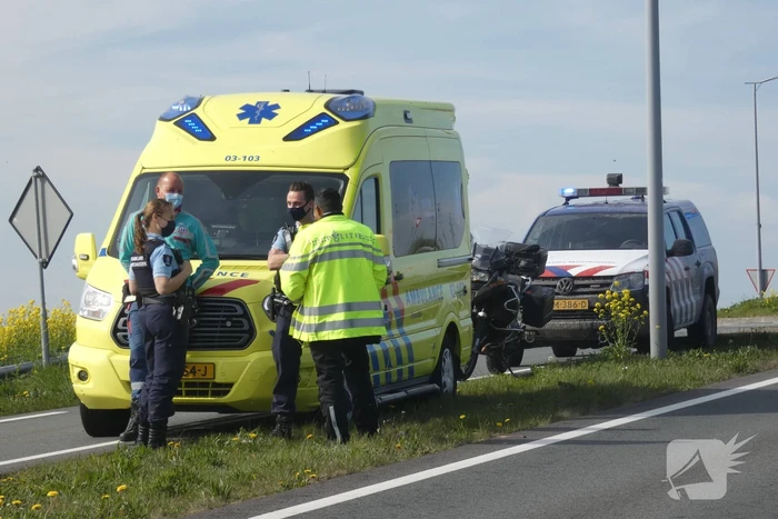 Motorcrosser gewond na val