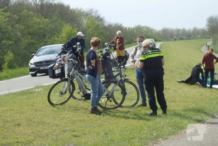 Motorrijder gewond door ongeval