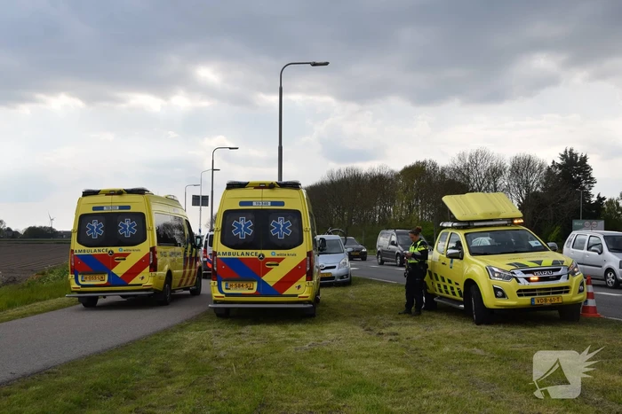 Twee gewonden bij verkeersongeval