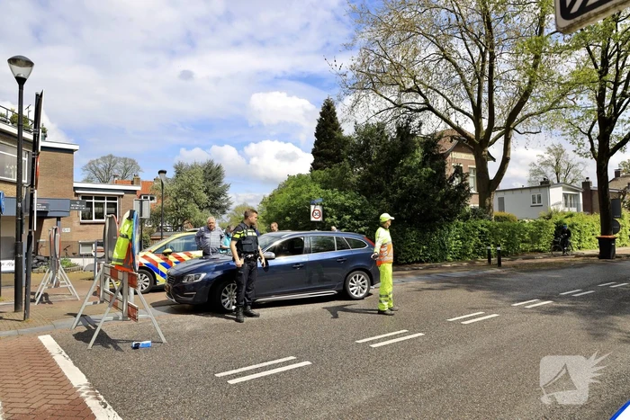 Voetgangster gewond na ongeval met politiewagen