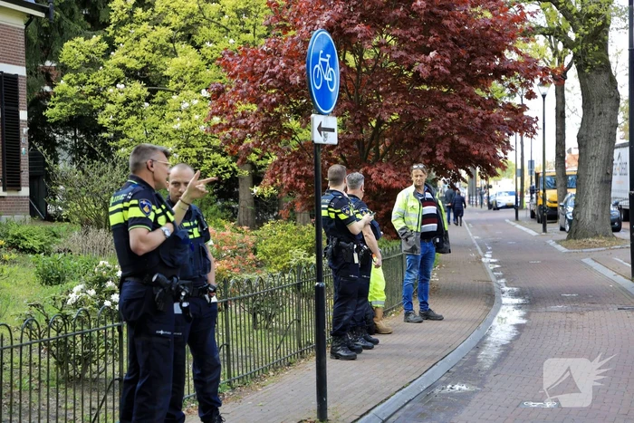 Voetgangster gewond na ongeval met politiewagen