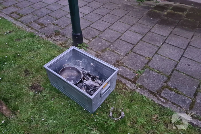 Pan op vuur vat vlam