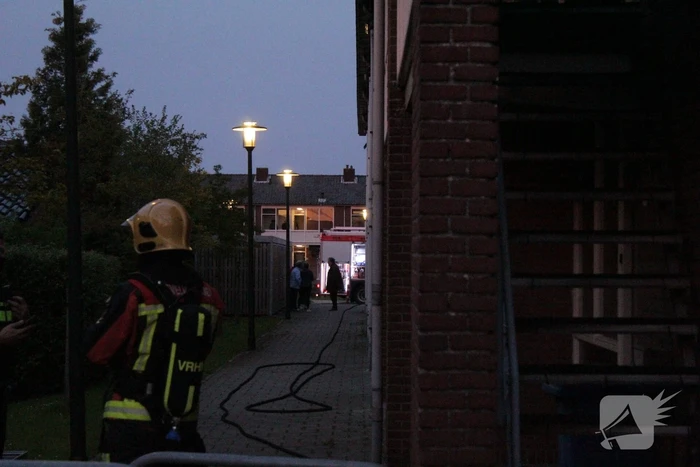 Pan op vuur vat vlam
