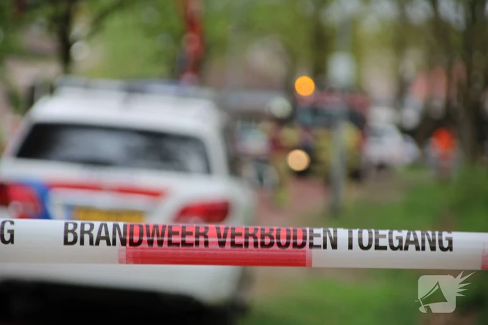 Gasleiding geraakt bij graafwerkzaamheden