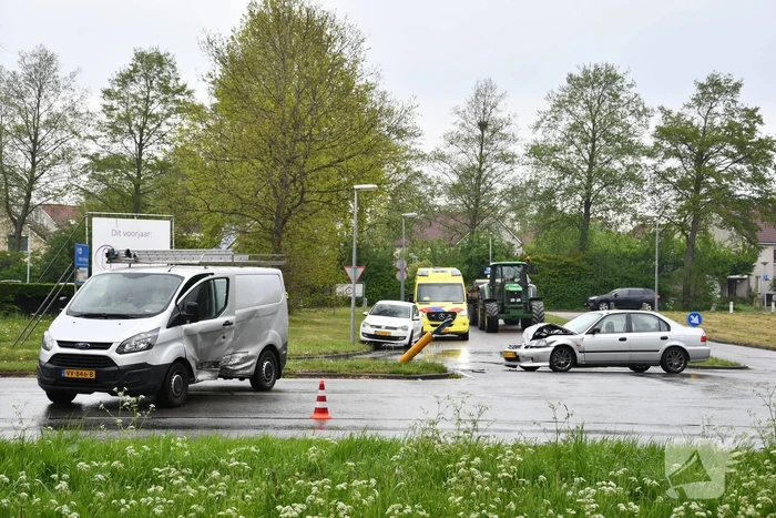 Flinke schade bij verkeersongeval
