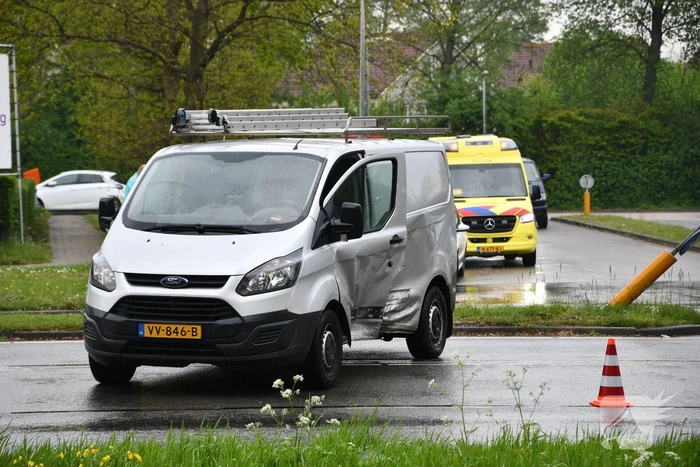 Flinke schade bij verkeersongeval