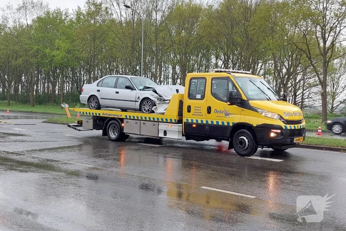Flinke schade bij verkeersongeval