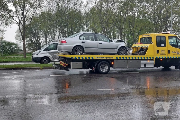 Flinke schade bij verkeersongeval