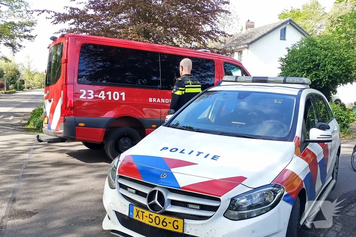 Grote brand in stal met kippen