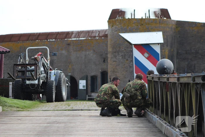 Granaten aangetroffen op terrein Fort Buitensluis