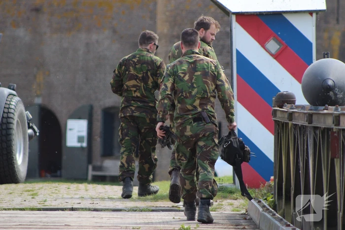 Granaten aangetroffen op terrein Fort Buitensluis