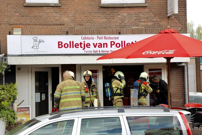 Brand in snackbar Bolletje van Polletje