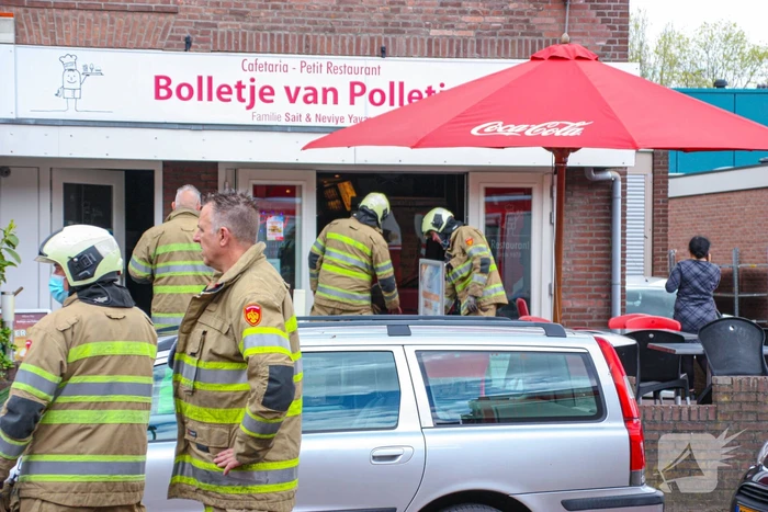 Brand in snackbar Bolletje van Polletje