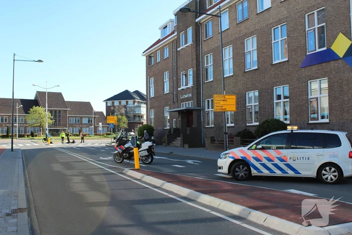 Fietsster gewond door botsing met andere fietser
