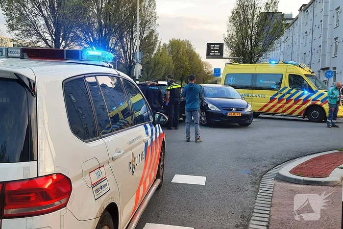 Schade bij ongeval op kruising