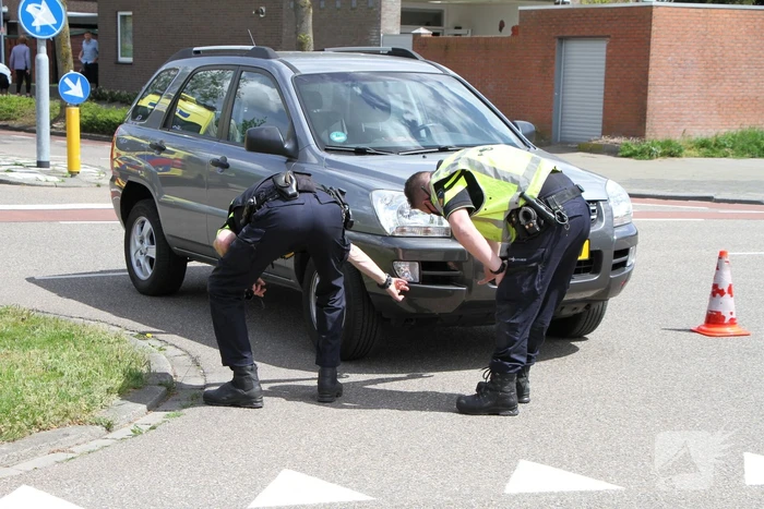 Fietster aangereden door automobilist