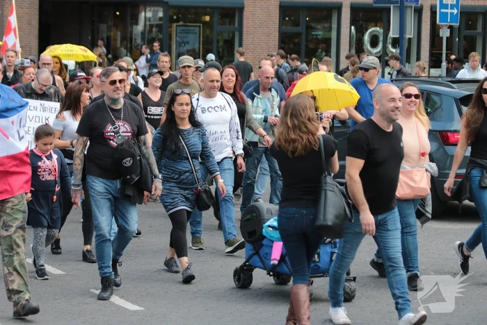 Manifestatie Walk of Freedom tegen coronabeleid
